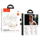 Бездротові Bluetooth навушники Hoco EA1 Spectrum true wireless headset BT 5.3 Milky White - изображение 5