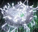 Гирлянда на 12 м., 300 LED диодов , провод гибкий прозрачный, свечение Белый холодный (8 режимов) от 220В (на елку, штору, окно, стену) - изображение 6