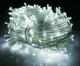 Гирлянда на 12 м., 300 LED диодов , провод гибкий прозрачный, свечение Белый холодный (8 режимов) от 220В (на елку, штору, окно, стену) - изображение 11