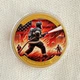 Сувенирная монета «На линии огня / In the Line of Fire» Пожарные GLD - изображение 2