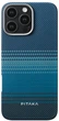 Карбоновый чехол Pitaka Tactile Woven Case Moonrise для iPhone 16 Pro Max Синий (KI1601MOM) - изображение 14