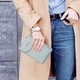 Кошелек ZL8591 ГОЛУБОЙ Wallerry | Женский клатч из экокожи - изображение 2