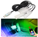 Автомобільна RGB підсвітка салону з підтримкою додатку 4 шт USB - зображення 1