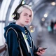 Бездротові дитячі Bluetooth навушники з вушками та підсвічуванням Cat-23M Чорний - зображення 3