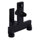 Смеситель для ванны Qtap Gemini (c душевым гарнитуром) QTGEM259BLM45682 Black Matt - изображение 6