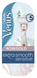 Maszynka do golenia dla kobiet Gillette Venus Extra Smooth Sensitive RoseGold z 1 wymiennym wkładem (7702018517886) - obraz 1