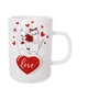 Чашка фарфоровая Flora Love You 380 мл. 33538 - изображение 1