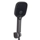 Латунний змішувач для ванни Qtap Gemini (з душовим гарнітуром) QTGEM259GMB45684 Gunmetal Black PVD - зображення 4