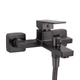 Змішувач для ванни Qtap Gemini (з душовим гарнітуром) QTGEM259GMB45684 Gunmetal Black PVD - зображення 3