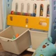 Книжная полка в детскую комнату Lumpurini Niko Montessori M с двумя контейнерами для игрушек (KYHG7131-1) - изображение 9