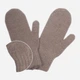 Варежки женские вязаные Malisa Грейс 12-MITTEN-LT-134 One Size Русые - изображение 2