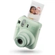 Набор камера Fujifilm Instax Mini 12, Фотобумага 20шт, Чехол, Фотоальбом 64 фото Зеленый (Подарочная упаковка) - изображение 9