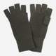 Митенки женские вязаные Malisa Янки 10-5007-DX-195 One Size Темный хаки - изображение 1