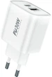 Зарядний пристрій FONENG A+C 2-Port Charger PD 30W (EU52-CH) - зображення 1