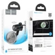 Автоутримувач Hoco HW6 Vision Metal Magnetic Wireless 15W Колір Сірий - зображення 2