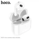 Бездротові навушники TWS Hoco EW76 |BT5.4, 300/30mAh, 150/4h, Type-C, AC6983| вкладиші white - зображення 4