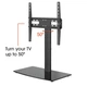 Настінне кріплення Vogels MS3085 Table-Top Stand (7008899) - зображення 3