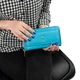 Женский кожаный кошелек Ashwood J54 Blue Atoll (Синий) - изображение 13