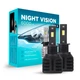 Светодиодные лампы Н3 для авто Carlamp Night Vision Gen3 Led автолампы 5500 K 6000 Lm (NVG3H3) - изображение 1