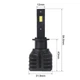 Светодиодные лампы Н1 для авто Carlamp Night Vision Gen3 Led автолампы 5500 K 6000 Lm (NVG3H1) - изображение 7