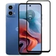Захисне скло LUX для Motorola G34 (XT2363-2) повне проклеювання чорний - зображення 1