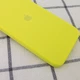 Чехол Fiji Silicone Case Full Camera для Apple iPhone 15 Pro бампер накладка с защитой камеры Neon Yellow - изображение 2