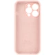 Чехол Fiji Silicone Case Full Camera для Apple iPhone 15 Pro бампер накладка с защитой камеры Pink - изображение 3