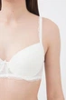 Бюстгальтер мереживний з формованою чашкою Giulia Camilla 1212/01N 85D White-whisper - зображення 4