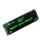 Дисплей OLED 3.12 зеленый драйвер SSD1322 - изображение 2