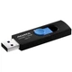 USB флеш накопитель ADATA 32GB UV320 Black/Blue USB 3.1 (AUV320-32G-RBKBL) - изображение 3