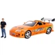 Машина Jada металлическая Форсаж Toyota Supra (1995) + фигурка Брайана 1:24 (253205001) - изображение 1