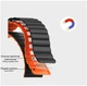 Ремінець Drobak Silicone Magnetic Link для Apple Watch Series 10 / 11 42mm Orange red (898950) - зображення 3