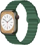 Ремешок Drobak Silicone Magnetic Link для Apple Watch Series 10 / 11 46mm / Ultra 2 / Ultra 3 Army Green (898958) - изображение 1