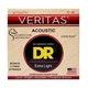 Струны для гитары DR Strings VERITAS Coated Core Acoustic Guitar Strings - Extra Light (10-48) (VTA-10) - изображение 1