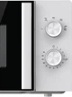 Микроволновая печь 20л Соло Gorenje MO 20 E1WH СВЧ 800 Вт 5 уровней мощности для приготовления, очистка паром, эмаль белая (25,5 см поворотный стол) - изображение 9