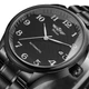 Іоловічий наручний годинник Winner Handsome Black 1781-TT Store - зображення 1
