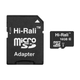 Карта пам'яті MicroSDHC 16GB UHS-I Class 10 Hi-Rali + SD-adapter (HI-16GBSD10U1-01) - зображення 1