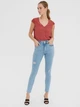 Джинси Vero Moda 10261644 XS (103059XS) Голубой - изображение 3