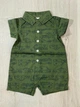 Песочник для мальчика Carters 16574510 3 мес 55-61 см Зеленый - изображение 1