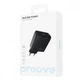 Блок питания Быстрая зарядка СЗУ Proove Silicone Power 45W (Type-C + USB) black - изображение 2