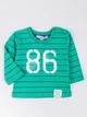 Лонгслив в полоску Pumpkin Patch PPL-2305-12 56 cm (7876056cm) Зеленый - изображение 1