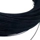 Кабель 28AWG 1000M/rol дріт 0.08 мм² мідь , ізоляція силіконовий 1м, багатожильний, чорний - зображення 3