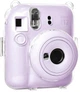 Набор камера Fujifilm Instax Mini 12, Фотобумага 20шт, Прозрачный чехол, Фотоальбом 64 фото Фиолетовый (Подарочная упаковка) - изображение 7