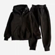 Детский теплый спортивный костюм (толстовка+штаны) для девочки Smile Time Comfort Black ZT3-21-1.1-1 122 см Черный (st_2000000204413) - изображение 1