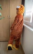 Пижама кигуруми Kigurumi для девочки Лев Коричневый на рост 155-165 см (202541) - изображение 5