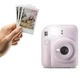 Фотокамера миттєвого друку Fujifilm INSTAX Mini 12 Lilac Purple/ Бузково-фіолетова - зображення 5