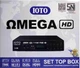 ТВ-приставка Цифровой тюнер OMEGA IOTO DV3-T2 Full HD, WiFi с USB - зображення 2