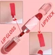 Губна помада CmaaDU No9 Lipstick Lip Gloss 2-in-1 Фіолетова водостійка матова - зображення 4