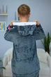 Пижама Детская Кигуруми Слип Для Мальчика My Kigu Костюм Милый Хомячек Аниме Хомяк Серый 145 - 155 см. (B1120/2) - изображение 5