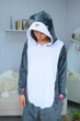 Пижама Детская Кигуруми Слип Для Мальчика My Kigu Костюм Милый Хомячек Аниме Хомяк Серый 145 - 155 см. (B1120/2) - изображение 3